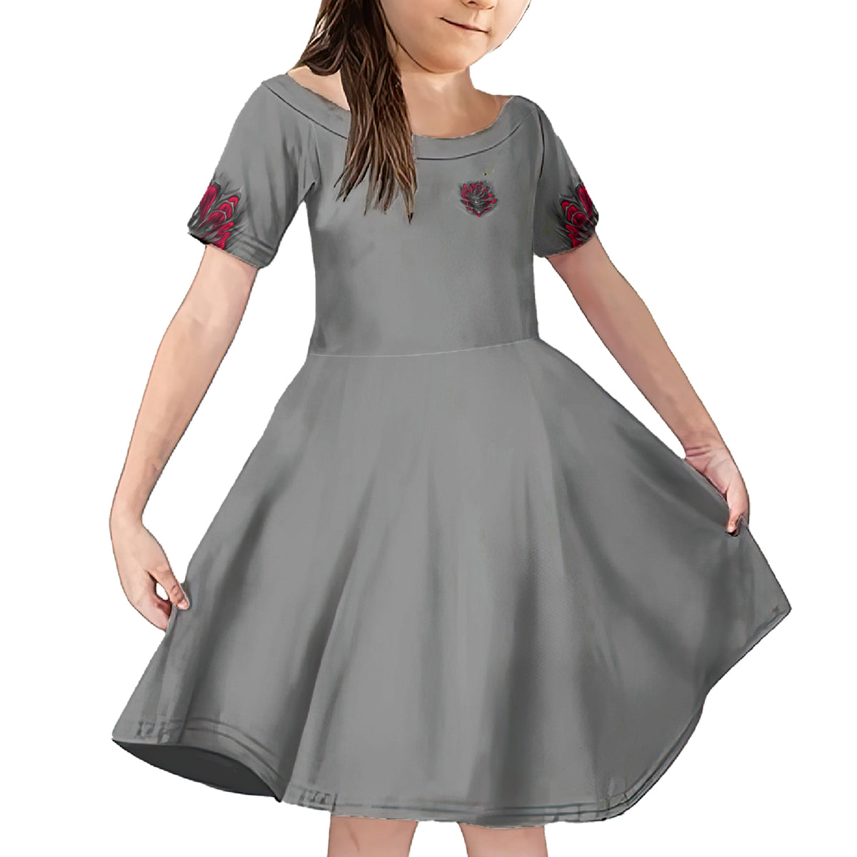 Your Demons Hide Under Your Bed Family Matching Short Sleeve Bodycon Dress and Hawaiian Shirt - Wonder Print Shop
