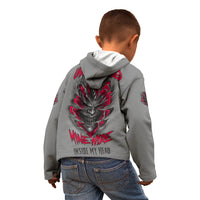 Your Demons Hide Under Your Bed Kid Hoodie - Wonder Print Shop