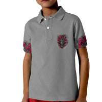 Your Demons Hide Under Your Bed Kid Polo Shirt - Wonder Print Shop