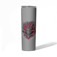 Your Demons Hide Under Your Bed Skinny Tumbler - Wonder Print Shop