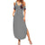 Your Demons Hide Under Your Bed Summer Maxi Dress - Wonder Print Shop