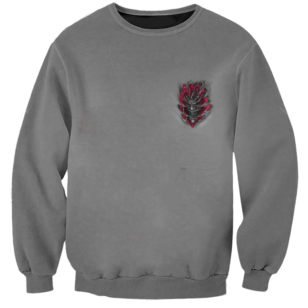 Your Demons Hide Under Your Bed Sweatshirt - Wonder Print Shop