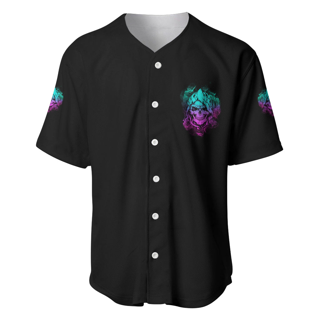 Once I Get An Attitude Reaper Baseball Jersey - Wonder Print Shop