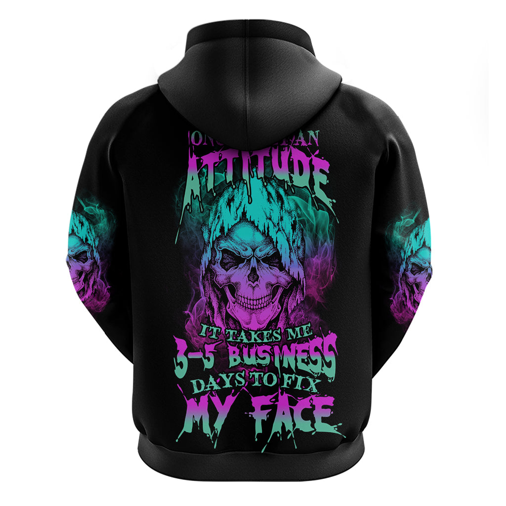 Once I Get An Attitude Reaper Hoodie - Wonder Print Shop