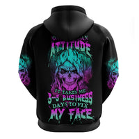 Once I Get An Attitude Reaper Hoodie - Wonder Print Shop