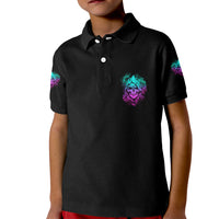 Once I Get An Attitude Reaper Kid Polo Shirt - Wonder Print Shop