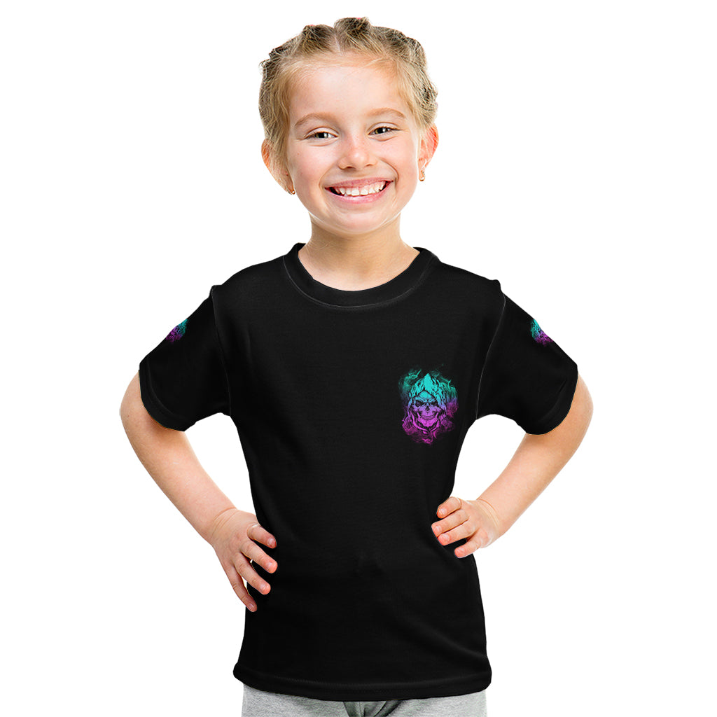 Once I Get An Attitude Reaper Kid T Shirt - Wonder Print Shop