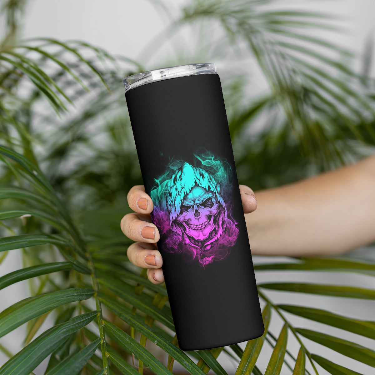 Once I Get An Attitude Reaper Skinny Tumbler - Wonder Print Shop