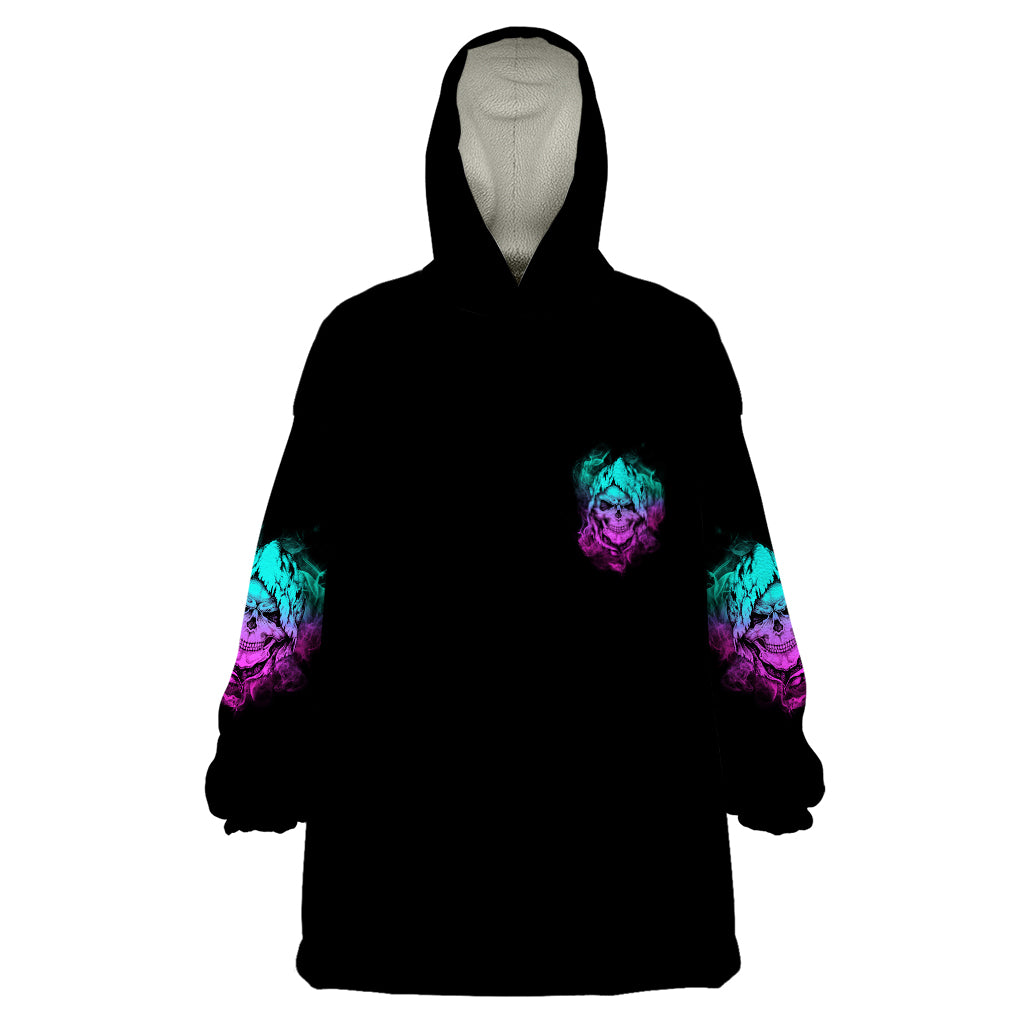Once I Get An Attitude Reaper Wearable Blanket Hoodie - Wonder Print Shop