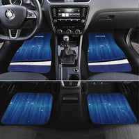 Custom Galaxy Golf Car Mats with Golfer Silhouette, Golf Ball Design - Wonder Print Shop