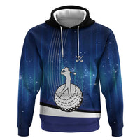 Custom Galaxy Golf Zip Hoodie with Golfer Silhouette, Golf Ball Design - Wonder Print Shop