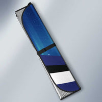 Custom Galaxy Bowling Auto Sun Shade with Striking Pins and Ball Design - Wonder Print Shop