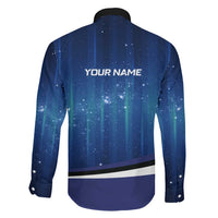 Custom Galaxy Bowling Family Matching Tank Maxi Dress and Hawaiian Shirt with Striking Pins and Ball Design - Wonder Print Shop