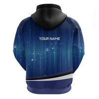 Custom Galaxy Bowling Hoodie with Striking Pins and Ball Design - Wonder Print Shop