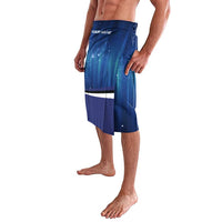 Custom Galaxy Bowling Lavalava with Striking Pins and Ball Design - Wonder Print Shop