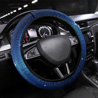 Galaxy Bowling Steering Wheel Cover with Striking Pins and Ball Design - Wonder Print Shop