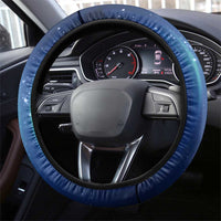 Galaxy Bowling Steering Wheel Cover with Striking Pins and Ball Design - Wonder Print Shop