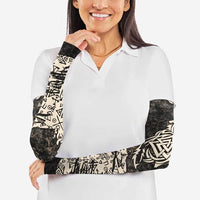 Fenrir Arm Sleeves with Norse Symbols and Howling Wolf Viking Mythology Tribute - Wonder Print Shop
