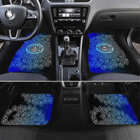 Viking Skull Car Mats with Horned Helmet and Swords Nordic Warrior Tribute - Wonder Print Shop