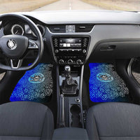 Viking Skull Car Mats with Horned Helmet and Swords Nordic Warrior Tribute - Wonder Print Shop