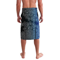 Viking Skull Lavalava with Horned Helmet and Swords Nordic Warrior Tribute - Wonder Print Shop