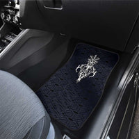 Runic Skull Car Mats with Nordic Symbols and Knot Pattern Viking Heritage Tribute - Wonder Print Shop
