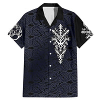 Runic Skull Family Matching Mermaid Dress and Hawaiian Shirt with Nordic Symbols and Knot Pattern Viking Heritage Tribute - Wonder Print Shop
