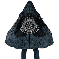 Viking Vegvisir Symbol Cloak with Runes and Intricate Knotwork Norse Protection Tribute - Wonder Print Shop