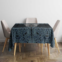 Viking Vegvisir Symbol Tablecloth with Runes and Intricate Knotwork Norse Protection Tribute - Wonder Print Shop