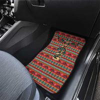 Thunderbird Totem Car Mats Native American Geometric Tribal - Pacific Northwest Indigenous Art - Wonder Print Shop