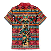 Thunderbird Totem Family Matching Mermaid Dress and Hawaiian Shirt Native American Geometric Tribal - Pacific Northwest Indigenous Art - Wonder Print Shop