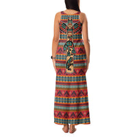 Thunderbird Totem Family Matching Tank Maxi Dress and Hawaiian Shirt Native American Geometric Tribal - Pacific Northwest Indigenous Art - Wonder Print Shop