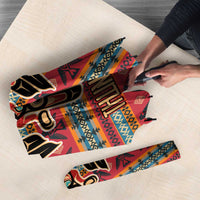 Thunderbird Totem Umbrella Native American Geometric Tribal - Pacific Northwest Indigenous Art - Wonder Print Shop