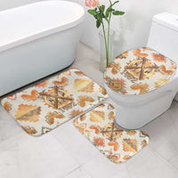 Native American Headdress and Tomahawk Bathroom Set with 1492 Symbolic Date Traditional Feather Motif Indigenous Heritage - Wonder Print Shop