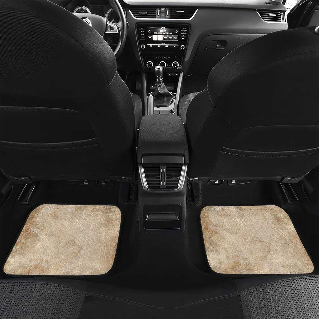 Buffalo Skull Car Mats Feathers Tribal Map and Historical Indigenous Native American Heritage Bison - Wonder Print Shop