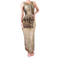 Buffalo Skull Family Matching Tank Maxi Dress and Hawaiian Shirt Feathers Tribal Map and Historical Indigenous Native American Heritage Bison - Wonder Print Shop