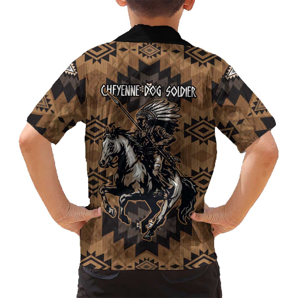 Native American Chief Warrior Hawaiian Shirt Feather Headdress and Horse Tribal Arrow Pattern - Wonder Print Shop