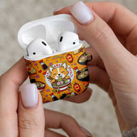 Kawaii Ramen Cute Anime Dog Corgi AirPods Case Japanese Noodles