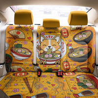 Kawaii Ramen Cute Anime Dog Corgi Back Car Seat Cover Japanese Noodles