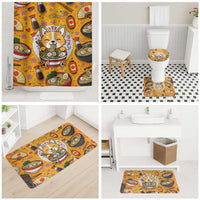 Kawaii Ramen Cute Anime Dog Corgi Bathroom Set Japanese Noodles