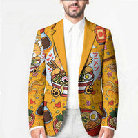Kawaii Ramen Cute Anime Dog Corgi Blazer Japanese Noodles