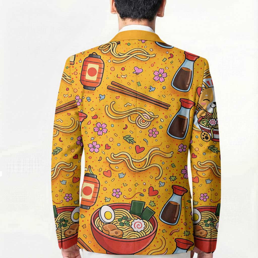 Kawaii Ramen Cute Anime Dog Corgi Blazer Japanese Noodles