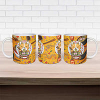 Kawaii Ramen Cute Anime Dog Corgi Ceramic Mug Japanese Noodles