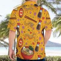 Kawaii Ramen Cute Anime Dog Corgi Hawaiian Shirt Japanese Noodles