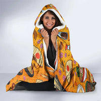 Kawaii Ramen Cute Anime Dog Corgi Hooded Blanket Japanese Noodles