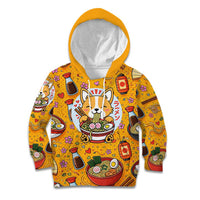 Kawaii Ramen Cute Anime Dog Corgi Kid Hoodie Japanese Noodles