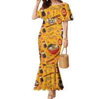 Kawaii Ramen Cute Anime Dog Corgi Mermaid Dress Japanese Noodles
