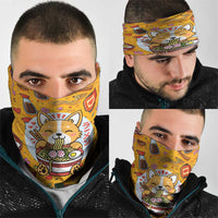 Kawaii Ramen Cute Anime Dog Corgi Neck Gaiter Japanese Noodles