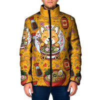 Kawaii Ramen Cute Anime Dog Corgi Padded Jacket Japanese Noodles