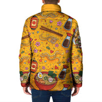 Kawaii Ramen Cute Anime Dog Corgi Padded Jacket Japanese Noodles